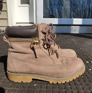Charlotte Russe Work Utility Boots